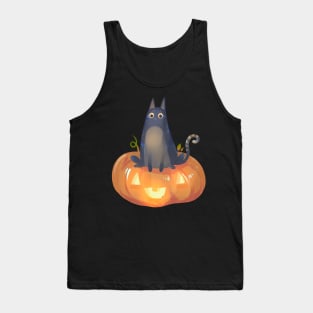 Spooky Season Kitty Tank Top